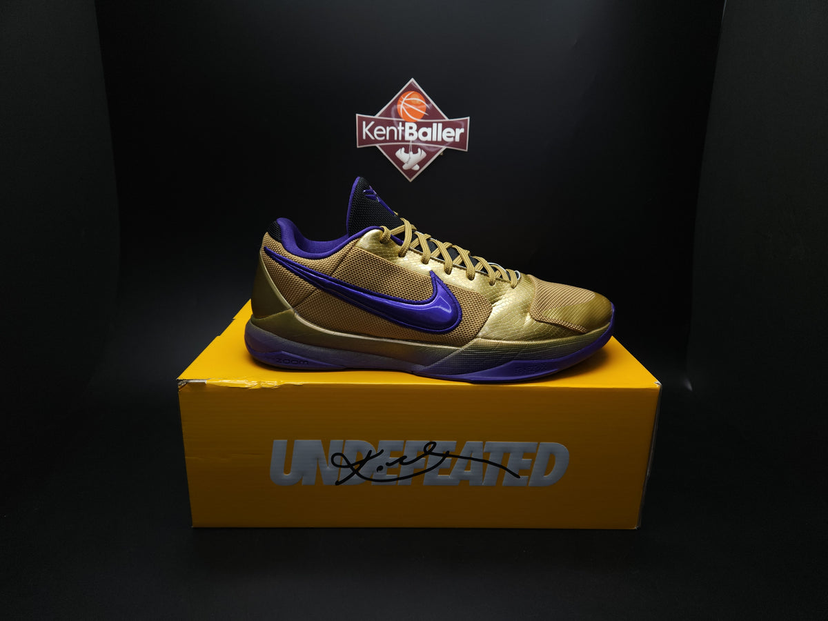 Nike Shoe Nike Kobe V Protro X Undefeated Protro Hall Of Fame All