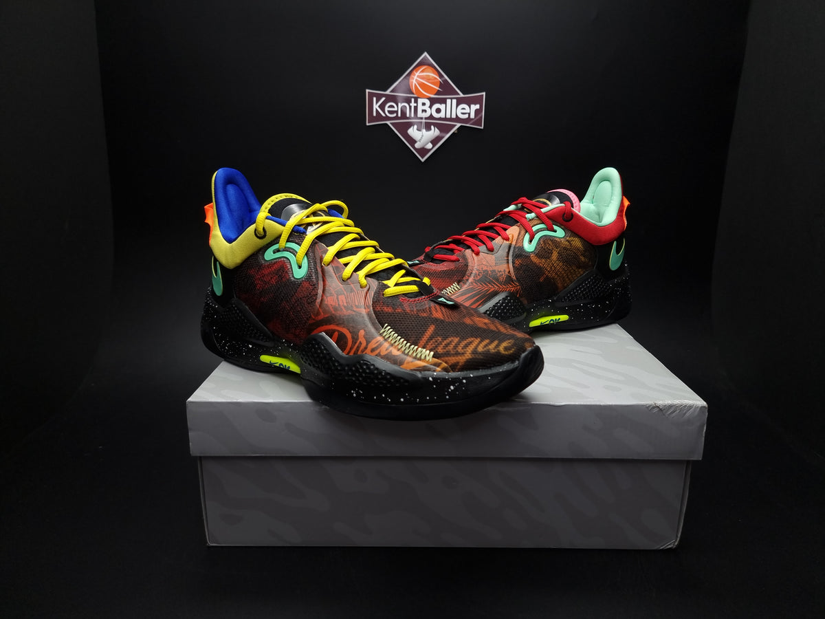 Nike PG 5 Mismatched Multi Colour Drew League – KentBaller