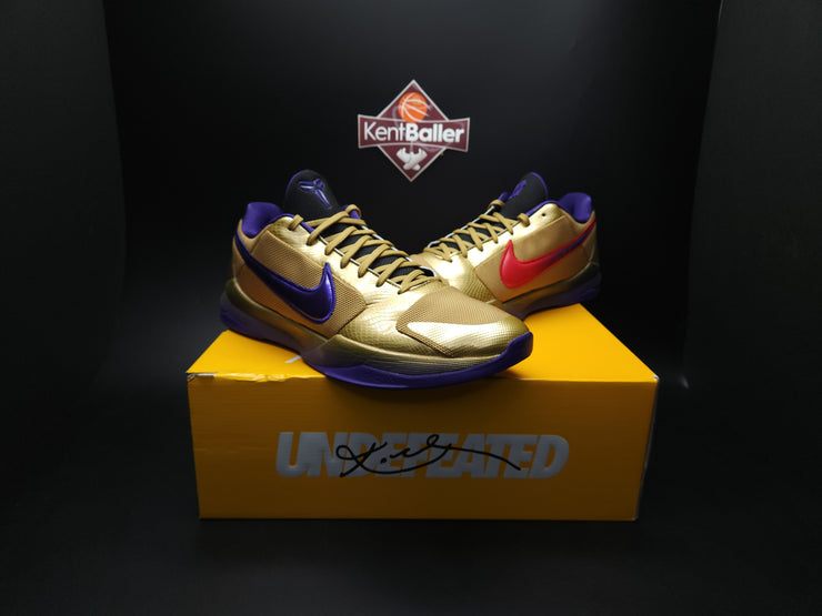 Nike Kobe 5 Protro Undefeated Hall of Fame