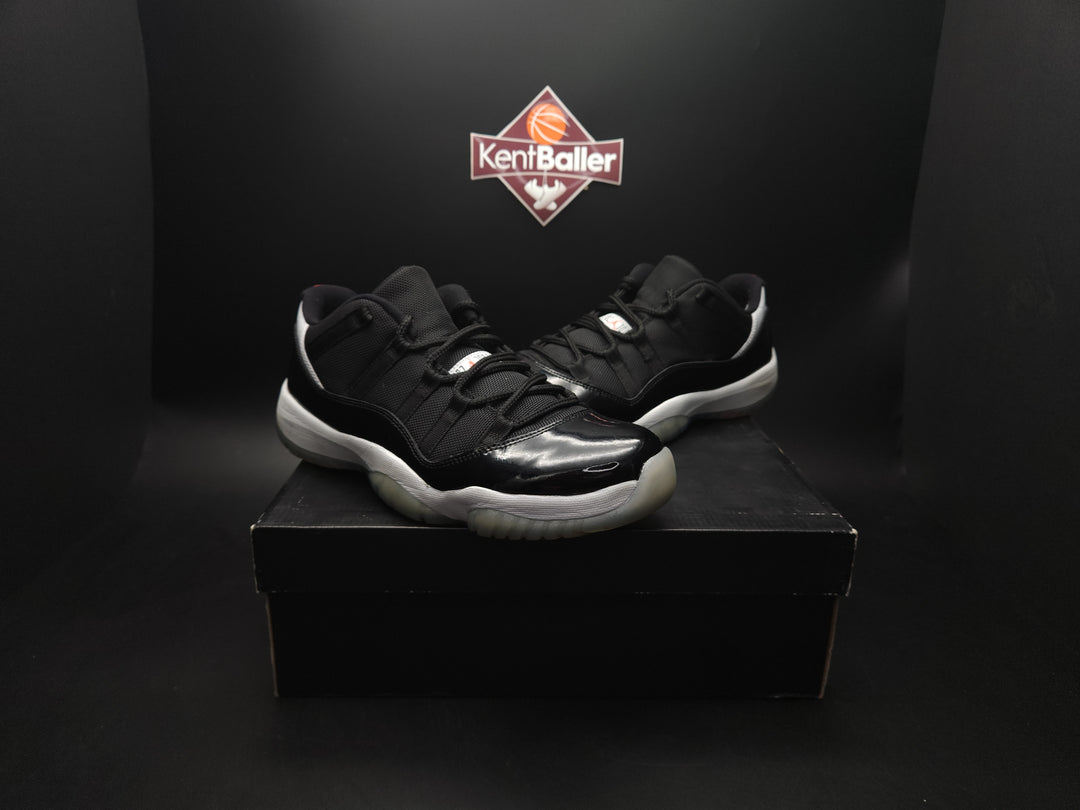 jordan 11 low black infrared