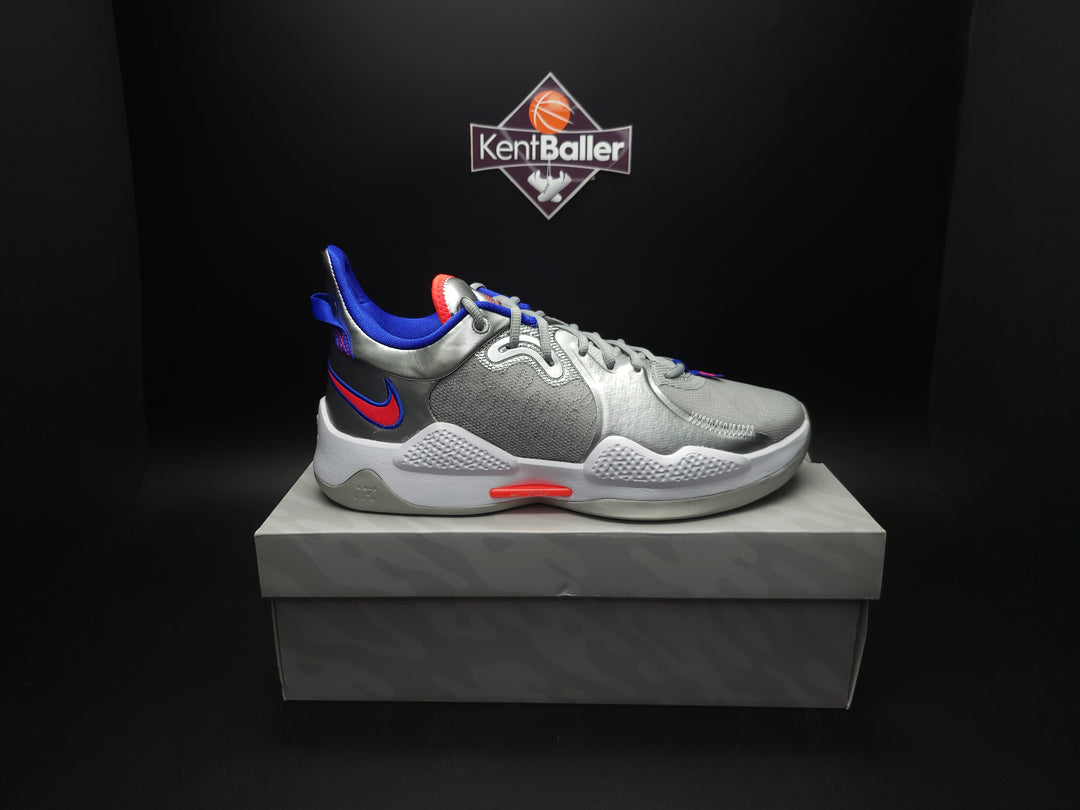 Nike PG 5 Clippers Metallic Silver – KentBaller