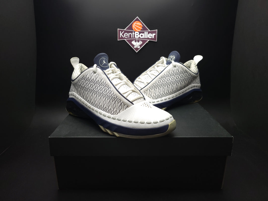 Air Jordan 23 ホワイト/ネイビー バスケットシューズ Air Jordan 23 Low White Navy – KentBaller