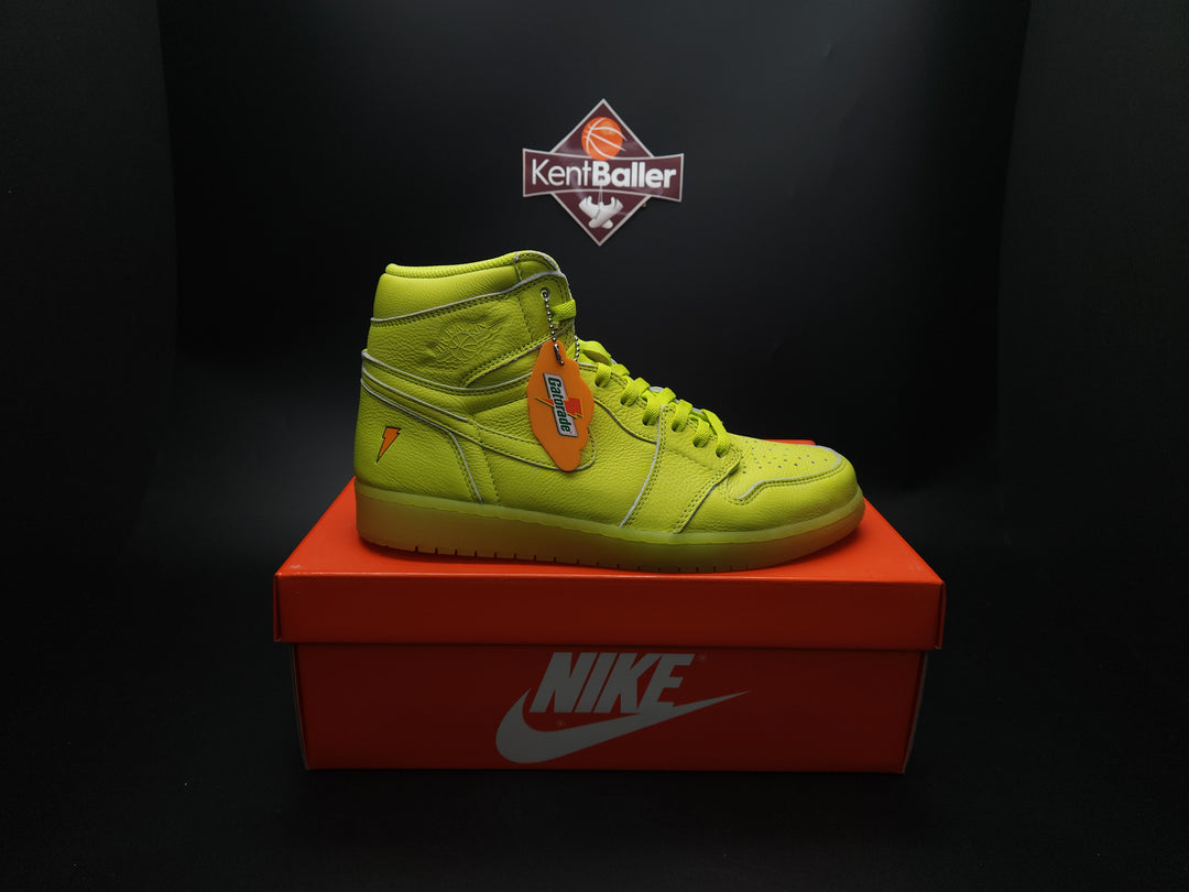 Air jordan 1 gatorade yellow best sale