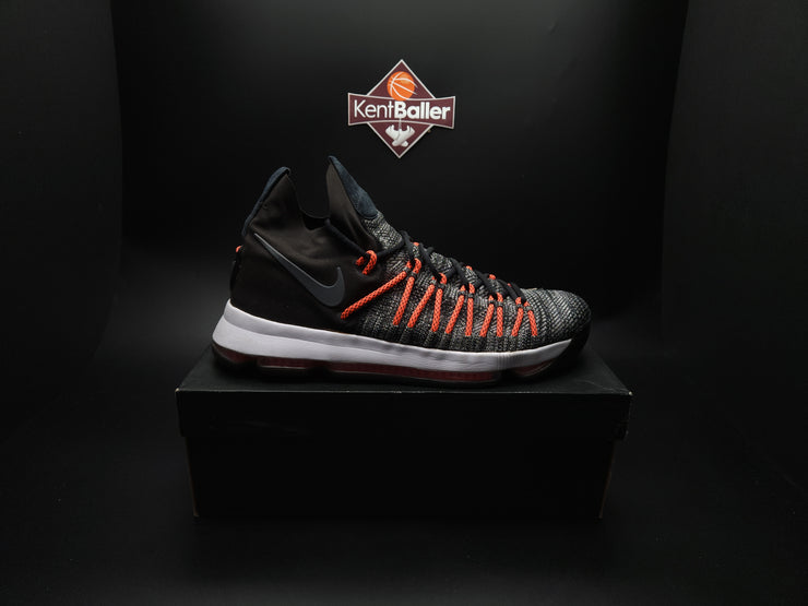 Nike KD 9 Elite Dark Grey Hyper Orange