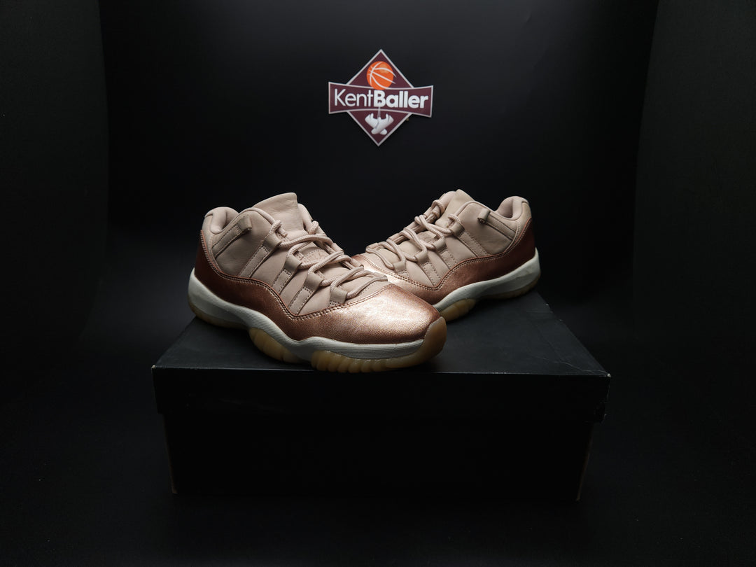 rose gold air jordan 11 low